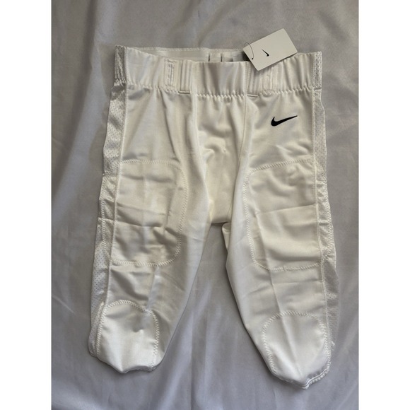 Nike Other - NEW Nike Team Vapor Varsity 3/4 Football Pants White Mens Size LARGE 908728-100